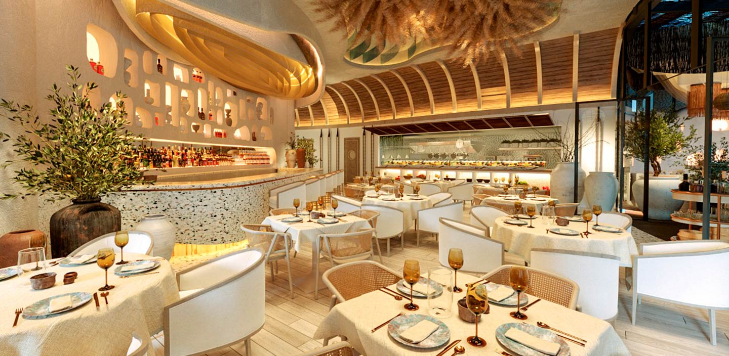 ILIOS - Restaurante de comida griega en Cancún y Tulum